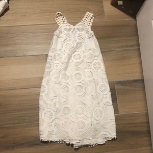 White Lace Alexis dress